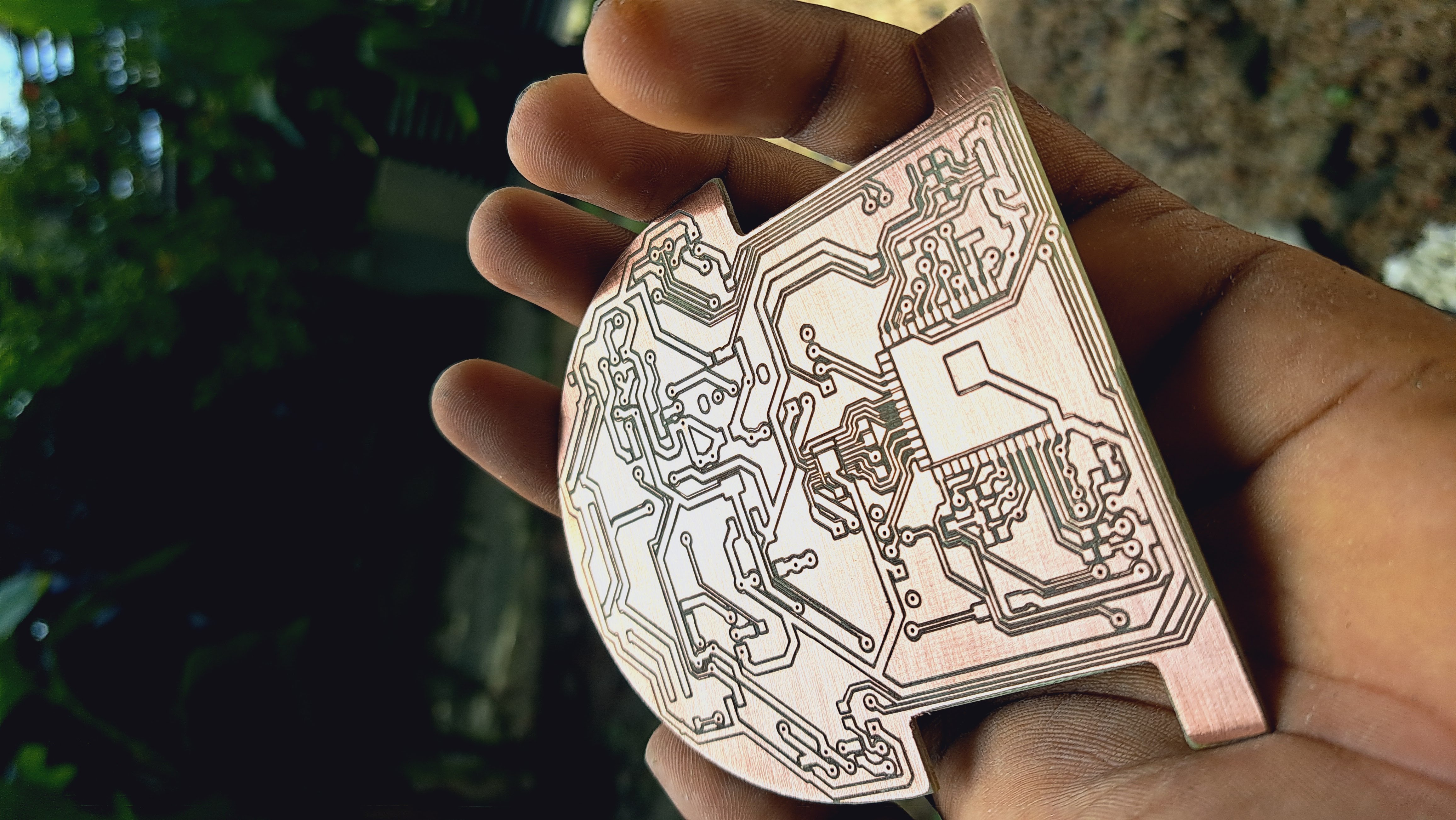 CNC milled board