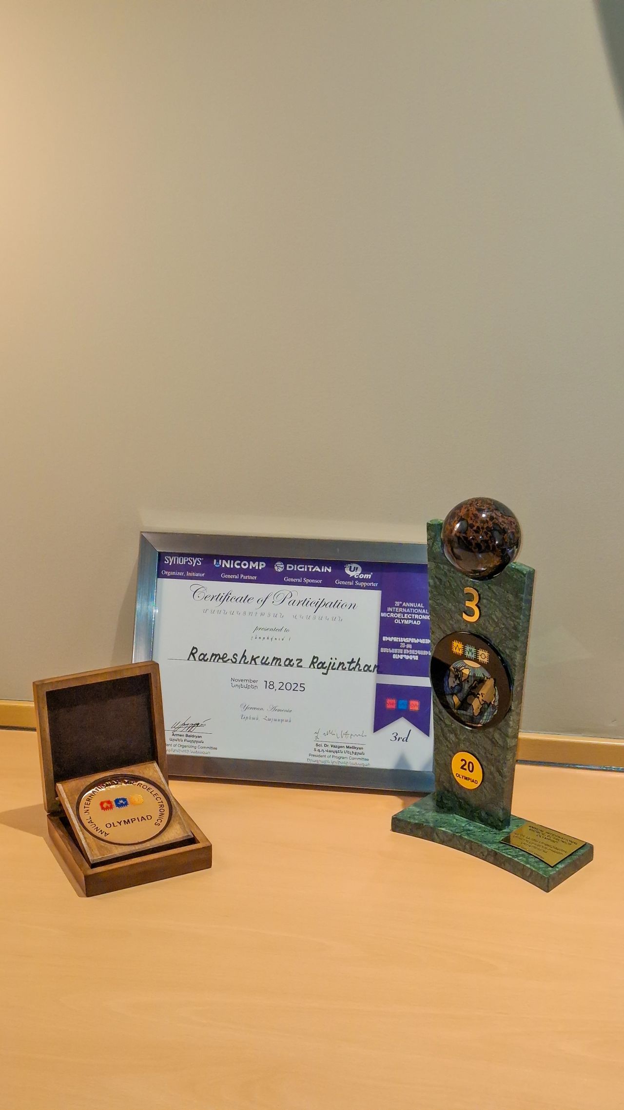 Award ceremony
