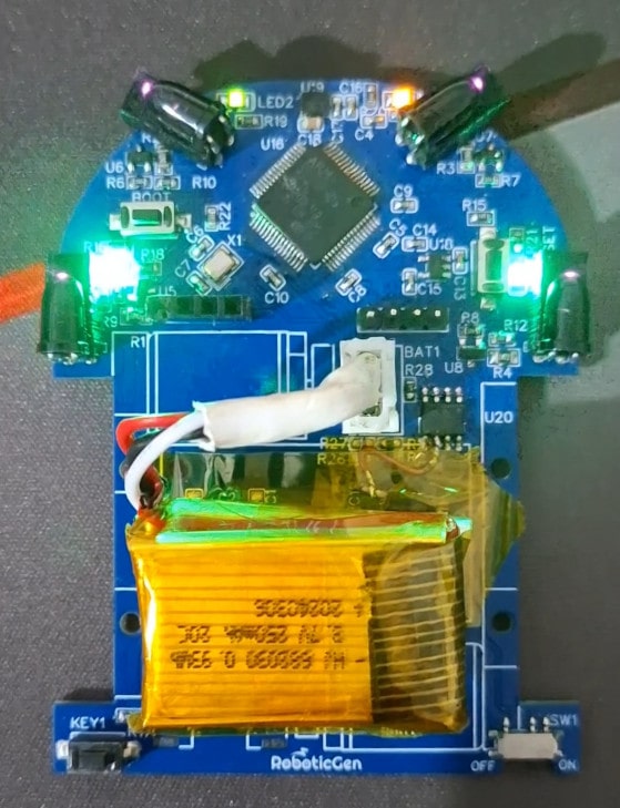 Soldered PCB
